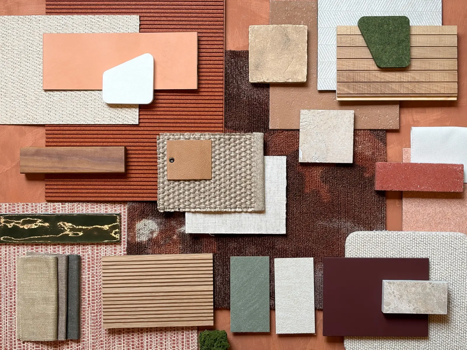 Materioteca de Matter con muestras de materiales