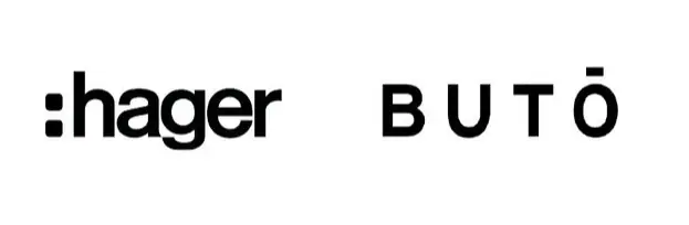 Logotipos de Hager y BUTO