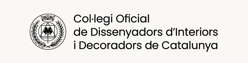 Logotipo del Col·legi Oficial de Dissenyadors d'Interiors i Decoradors de Catalunya