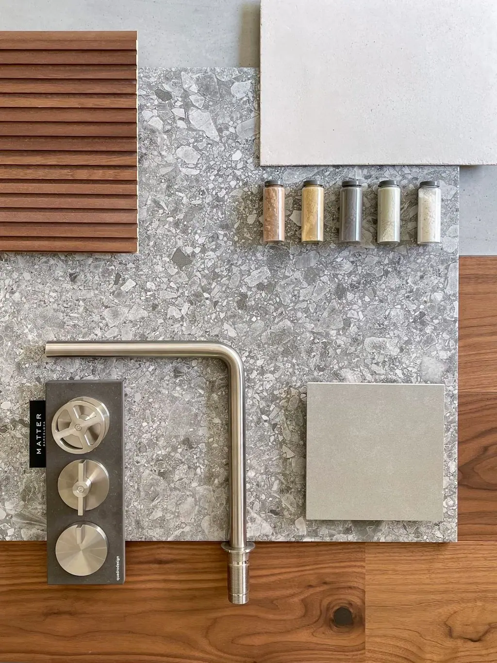 Materialboard Open Kitchen