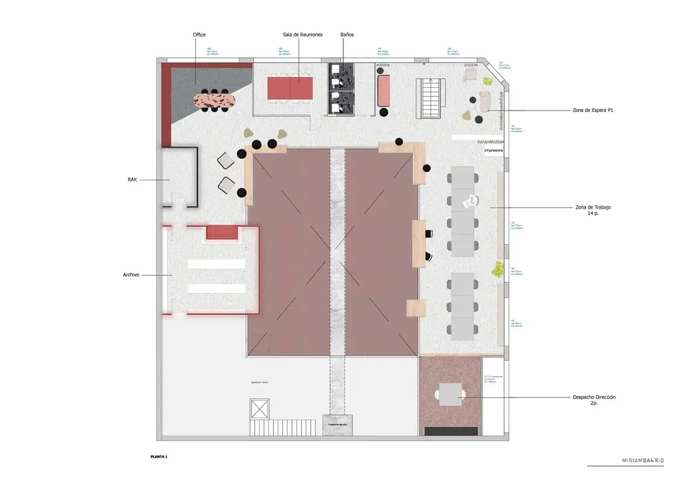 Planos: Oficinas Cremyco